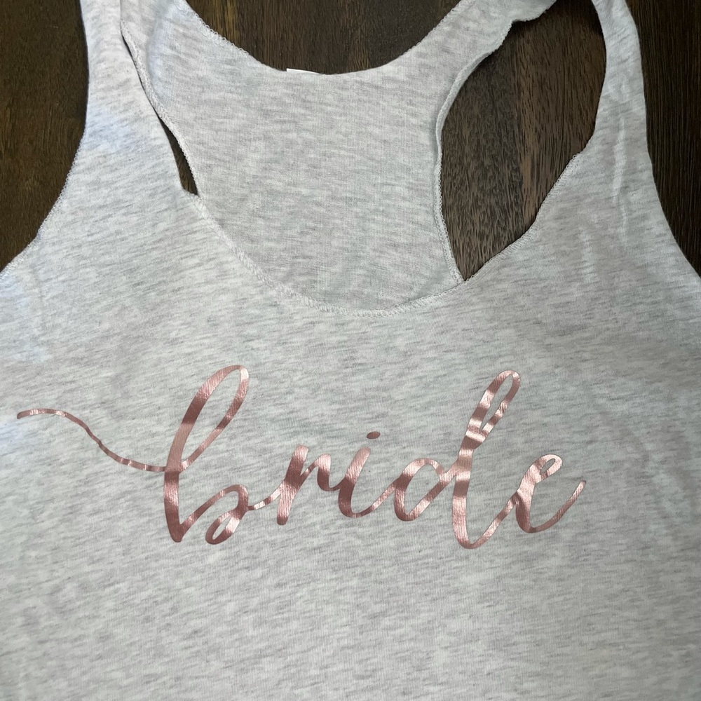 Bride tank.